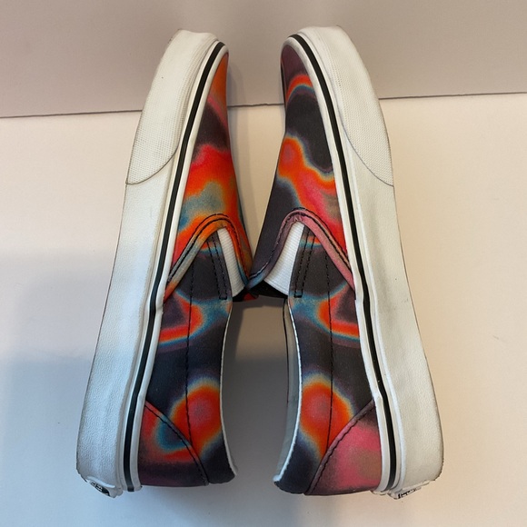 Vans Unisex Classic Slip On Dark Aura Multicolor Skate Shoes Men's 4.5 Women's 6 - Picture 9 of 11
